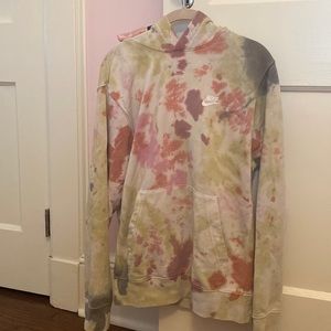 Nike Adult XSmall hoodie - tie dye